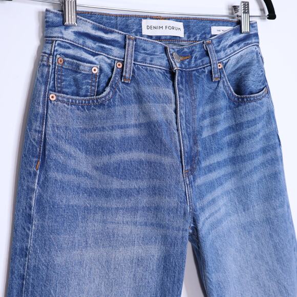 DENIM FORUM The '90s Iggy Low Rise Baggy Jean 5 Yrs Kiss N Tell Bleu Women's 23 - Picture 5 of 10